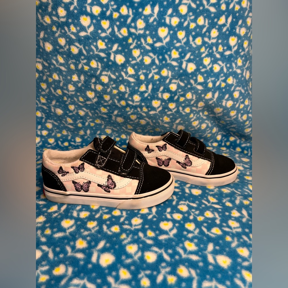 Toddler Butterfly/Pink Vans